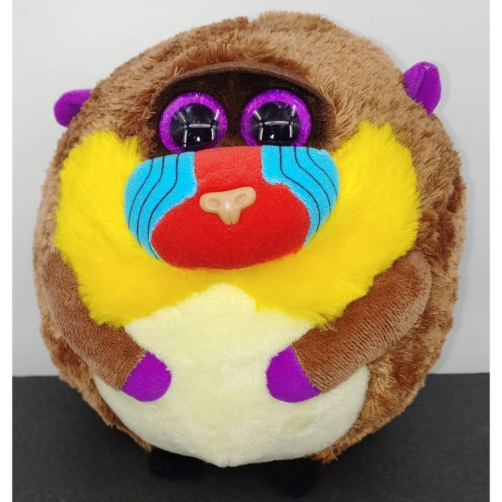 Ty Beanie Ballz Charlie the Baboon And Bandit The Dog 8